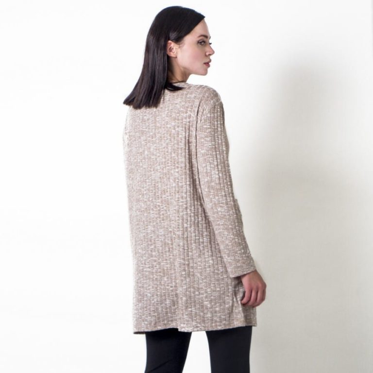 Long beige cardigan - Image 2