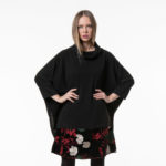 Black oversized sweater