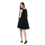 A line black dress - Image 2