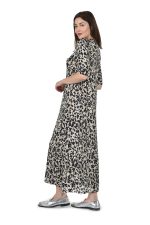Animal print long dress - Image 2