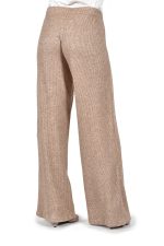 Beige rib pants - Image 3