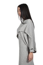 Light grey shawl -top - Image 3