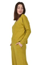 Boxy oversized purple sweater - Image 2