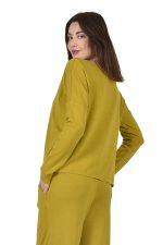 Boxy oversized purple sweater - Image 3