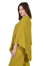 Lime knitted cape - Image 2