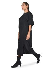 Black oversized loose dress