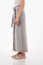 Cotton wrap maxi pareo skirt - Image 3