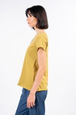Lime cotton tshirt - Image 2