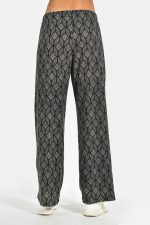 Straight geometric print pants - Image 4