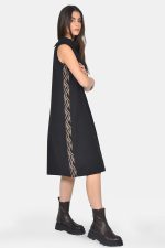 Midi trimmed dress - Image 2