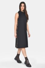 Midi trimmed dress