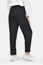 Μαύρο ριγέ παντελόνι σε ανδρική γραμμή - Image 4