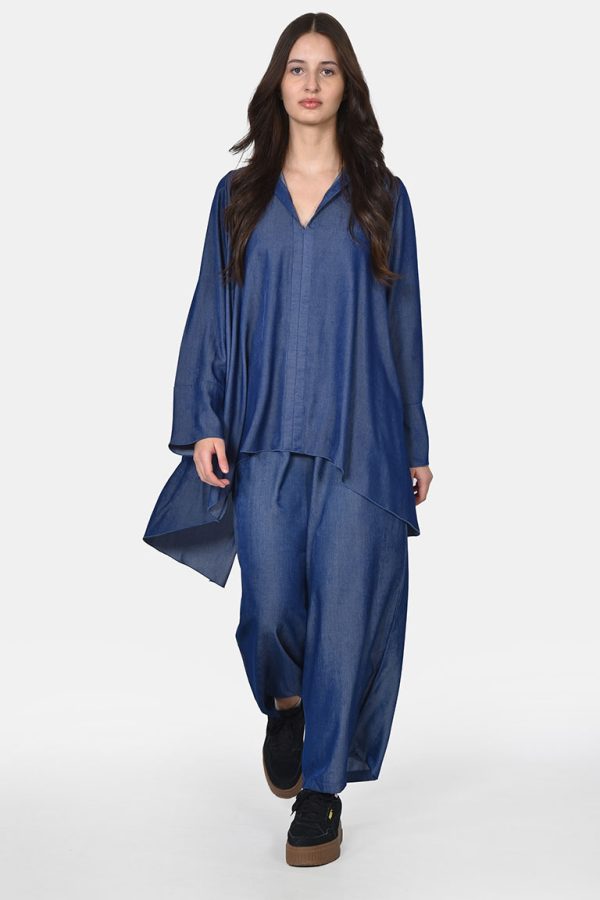 Tζην oversized πουκαμίσα